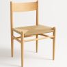 Buy CW-36 Chair Design Boho Bali  Natural wood 58405 - in the UK
